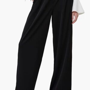French Connection Women's Wide Leg Trouser Black Sz Small NWT
